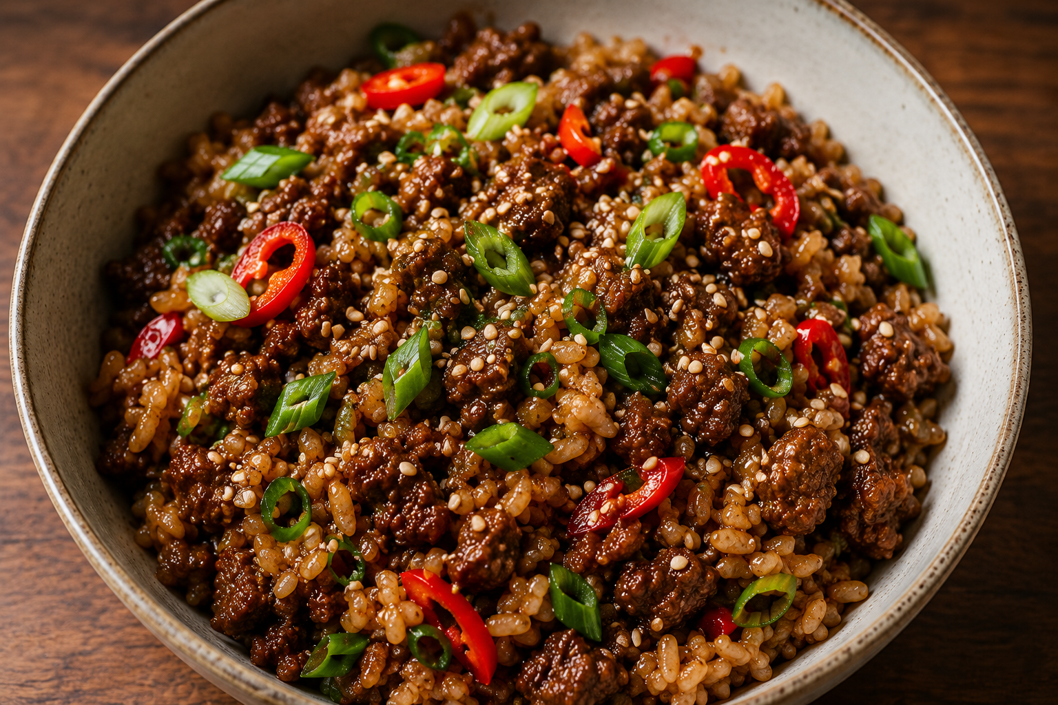 Korean Beef Rice Bowls