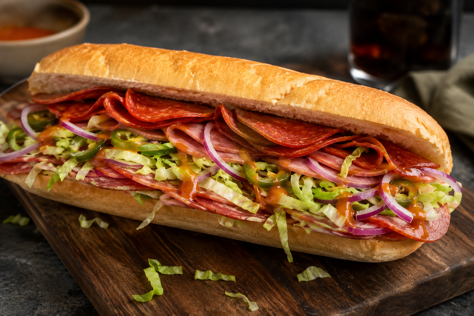 Aldi B.M.T. fakeaway sub